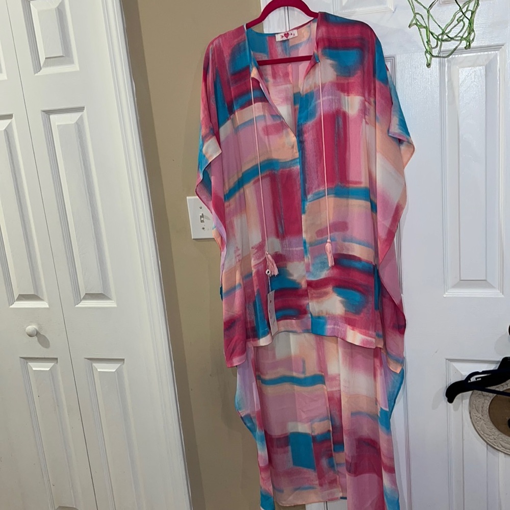 Buddy Love Multicolor High Low Dress